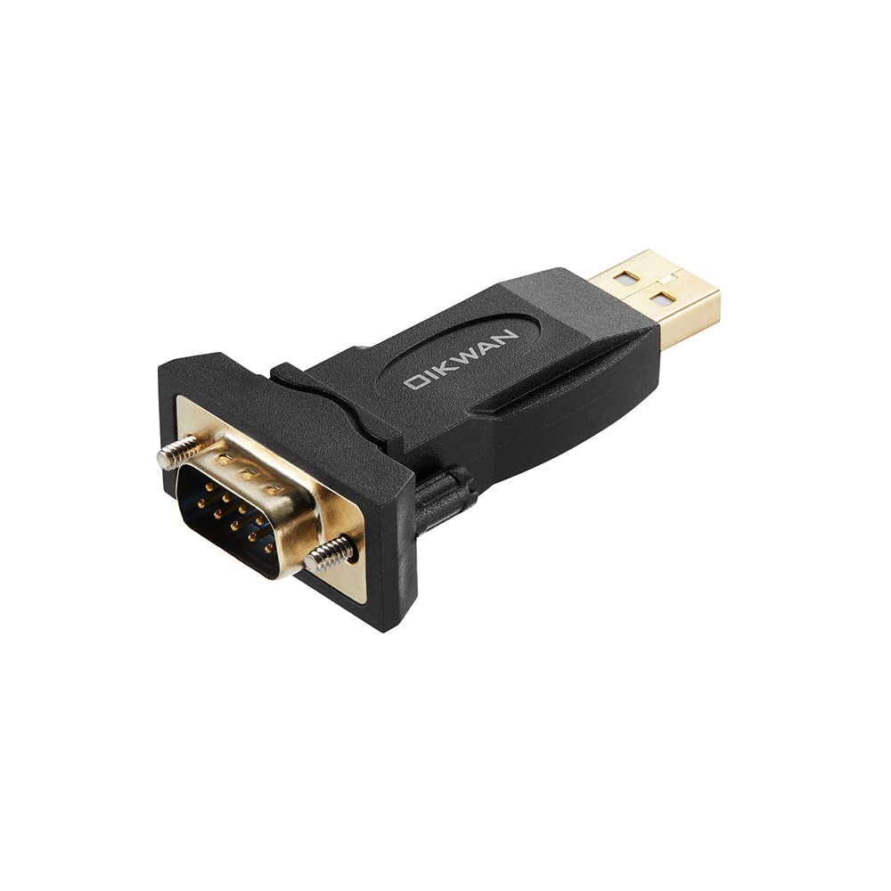 Adattatore USB A Seriale Null Modem DB9F – Wirenest FTDI Con Handshake Hardware Completo, 6 Piedi