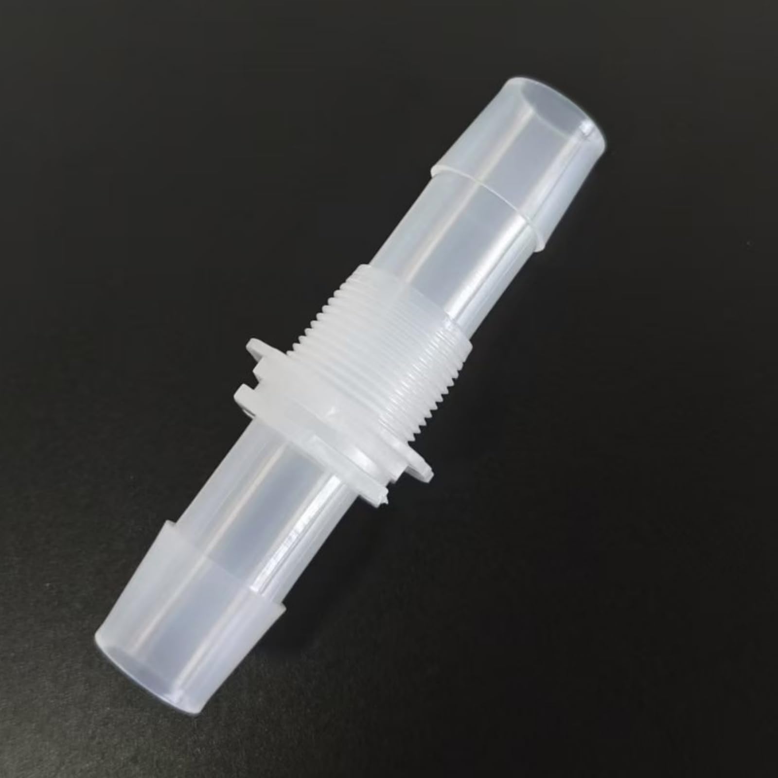 Conectores de púas for manguera plástico reutilizables, conectores PP for acuario, laboratorio y jardín, 50 Uds(1/2inch-M16 Male Thread-Fine)