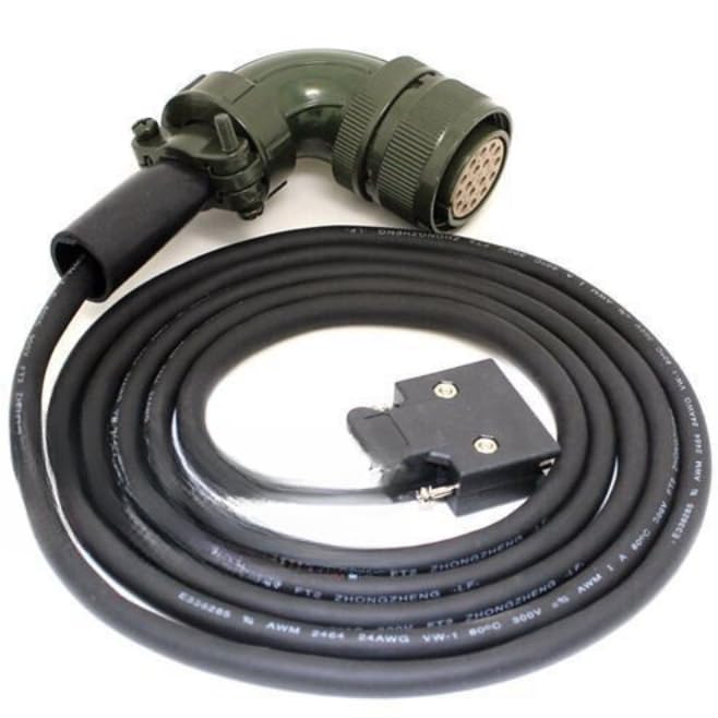 For MR-JHSCBL2M-L encoder cable 2M (Bend plug)