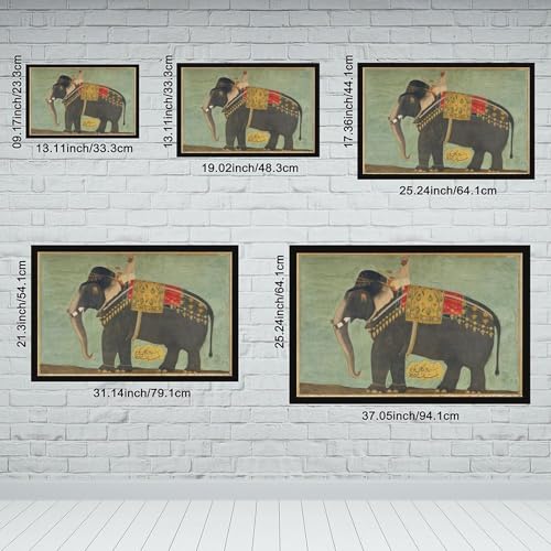 Impression sur toile éléphant pour habiller un mur vide de salon - 2