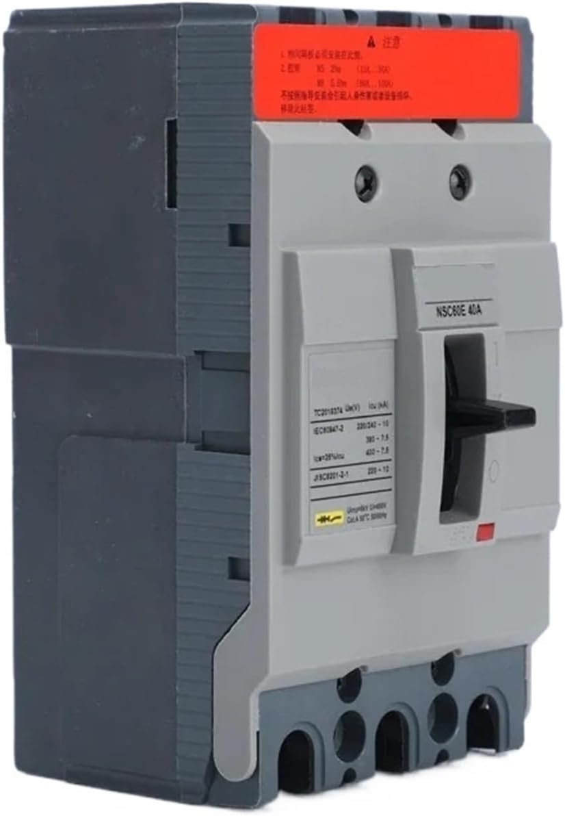 Electric Molded-Case Circuit Breakers Switch MCCB NSC60E 3P 4P 15A 20A 25A 30A 40A 50A 60A(4P,50A)