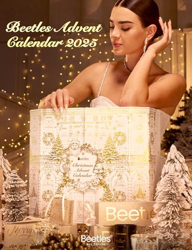 Image of beetles Gel Polish Gilded Boutique Advent Calendar - 24 Luxury Days of Gel Nail Polish Colors, Premium Gifts Box with Cat Eye Gel, Nail Care Tools & Mini UV Lamp for Women Holiday Gifting