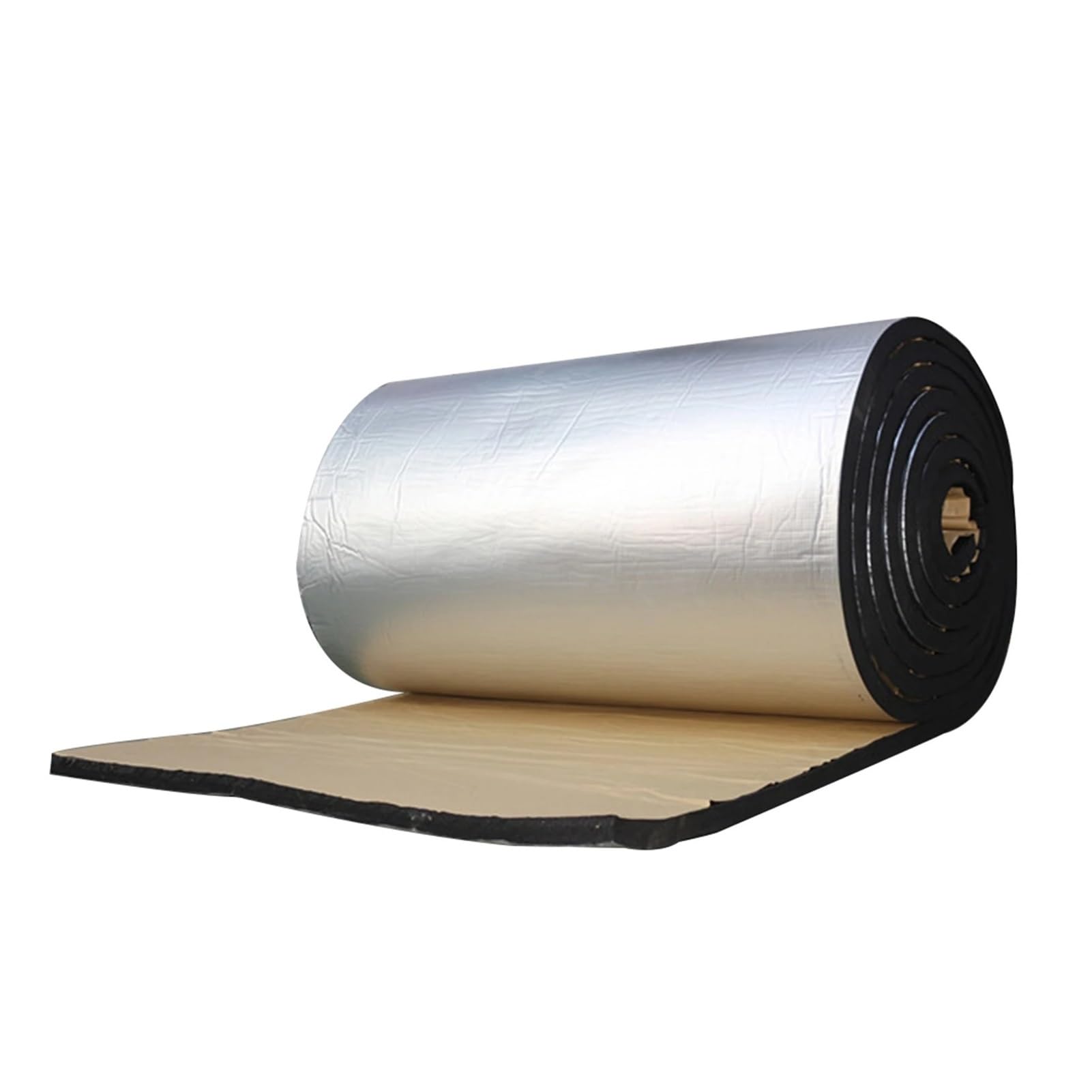 Lhdktee One Color Auto Car Truck Firewall Heat Sound Aner Insulation Mat 10Mm 500X2000mm 20〃X79〃 Engine Insulation Pad