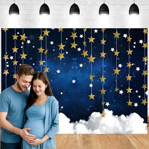 Fondo Fotográfico Vinilo Estrellas 210x150cm miniatura 2