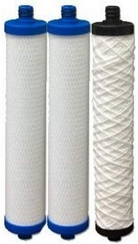IPW Industries, Inc. - Hydrotech (41400008/41400009) Water Filter Cartridge Set - Replacement for Reverse Osmosis (RO) System & Filtration Setup