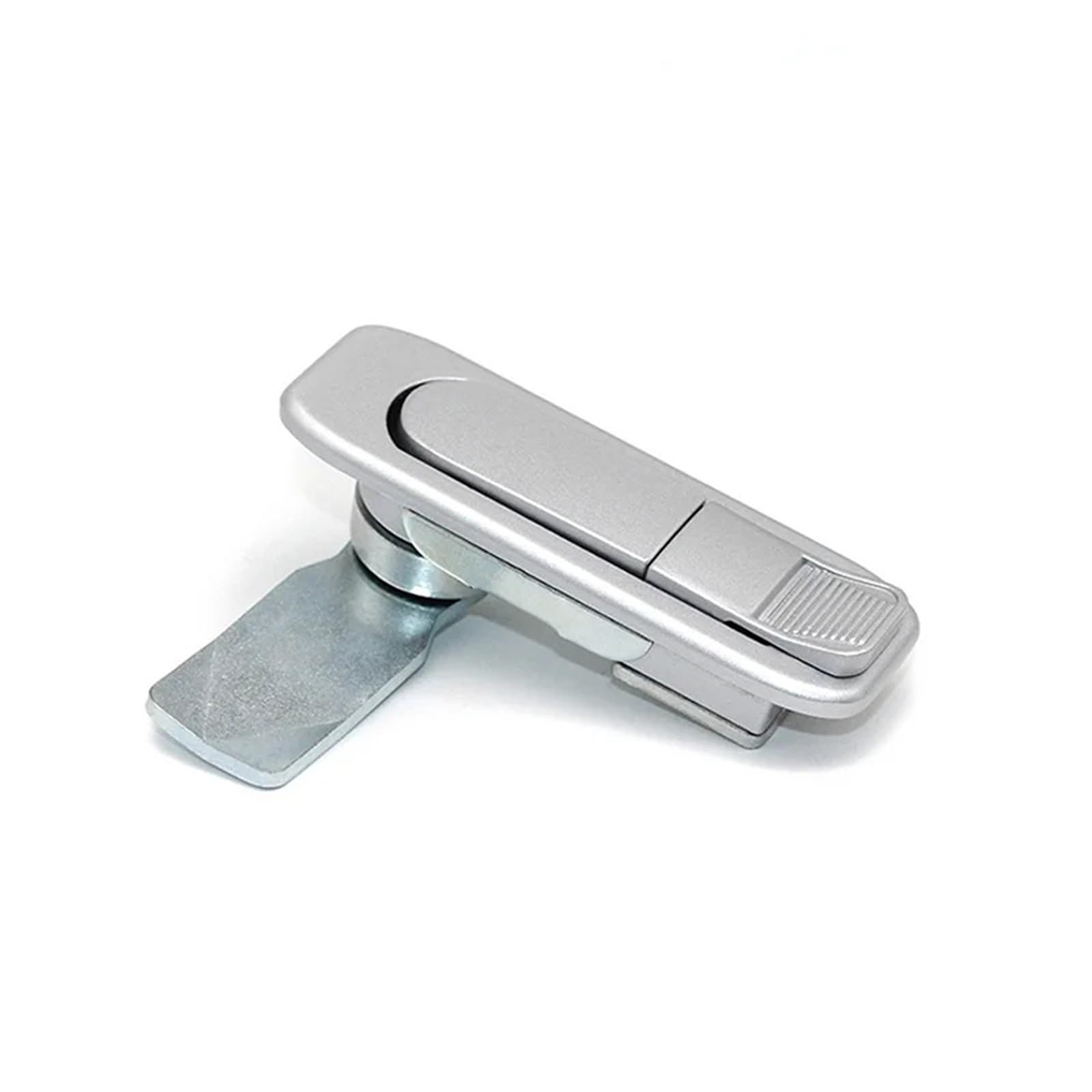 Płaski zamek do szaf rozdzielczych i rozdzielczych, zamek sprężynowy, wyposażenie przemysłowe, 1 sztuka (matte-with lock)