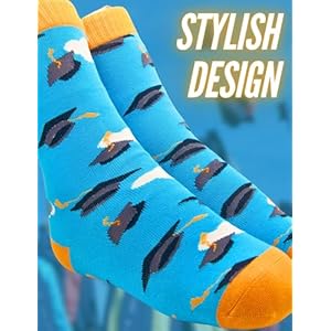 InnoBeta Funny Graduation Gifts for Her Him, 2024 High School College Masters PhD MBA Graduation Gifts, Inspirational Congratulations Grad Gifts, One Size Crew Socks InnoBeta Funny Graduation Gifts for Her Him 2024 High School College Masters PhD MBA Graduation Gifts Inspirational Congratulations Grad Gifts One Size Crew Socks