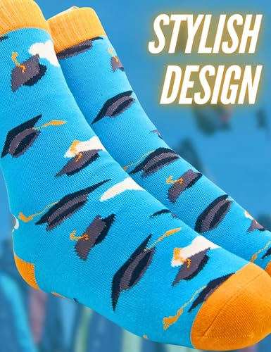 InnoBeta-Funny-Graduation-Gifts-for-Her-Him-2024-High-School-College-Masters-PhD-MBA-Graduation-Gifts-Inspirational-Congratulations-Grad-Gifts-One-Size-Crew-Socks InnoBeta Funny Graduation Gifts for Her Him 2024 High School College Masters PhD MBA Graduation Gifts Inspirational Congratulations Grad Gifts One Size Crew Socks