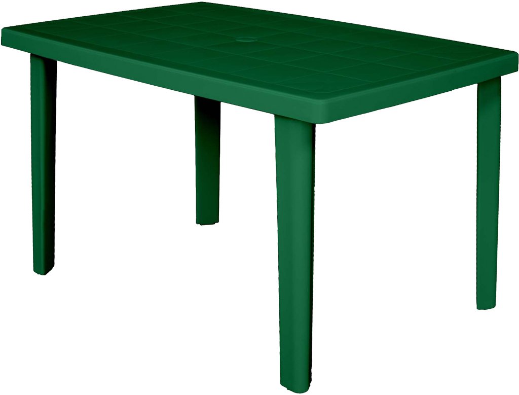 Areta ARE022 Tavolo, Modello Marte, Verde, 100 x 67 x 72 cm