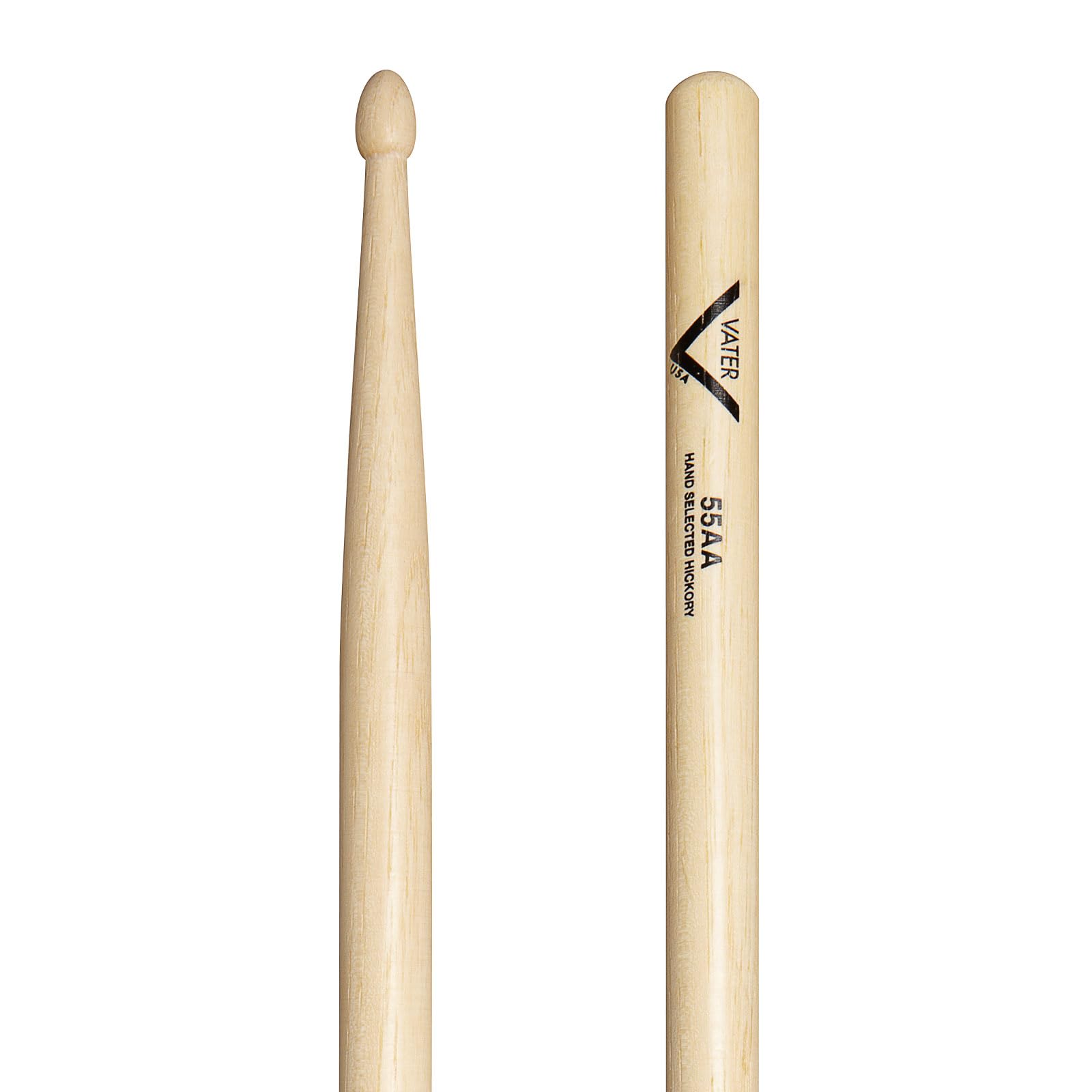 Vater - Baquetas de nogal americano 55AA (punta de madera) - VH55AA