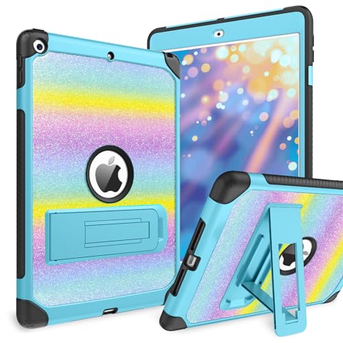 Funda para iPad de 9ª generación BENTOBEN de 10.2 pulgadas con tres capas de protección brillante