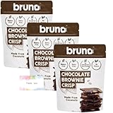 ブルーノ bruno クリスピーブラウニー チョコレートブラウニー 60g×3個セット オリジナルメッセージカード付