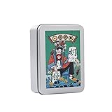 pistro 4 Mahjong-Karten Set mit Schritt-für-Schritt-Anleitung für Anfänger, kompakte 15,5 x 12,7 cm Anleitung