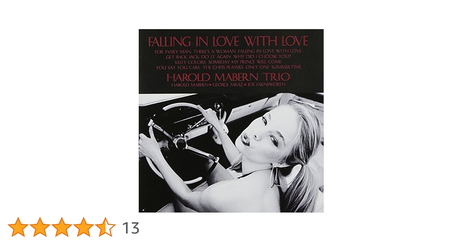 その他 HAROLD MABERN TRIO / Falling In Love ,,, Harold Mabern Trio – Falling In Love With Love – CD