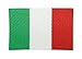 Toppa con bandiera italiana, da applicare con ferro da stiro, motivo: bandiera italiana, Finally Home
