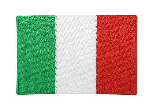 Finally Home - Écusson Thermocollant Drapeau de l'Italie - Drapeau Italien et de la Coupe du Monde - À Repasser