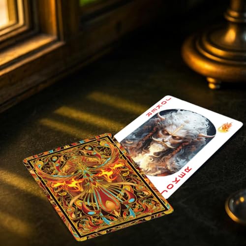 Baraja de cartas de poker tamaño estándar internacional miniatura 2