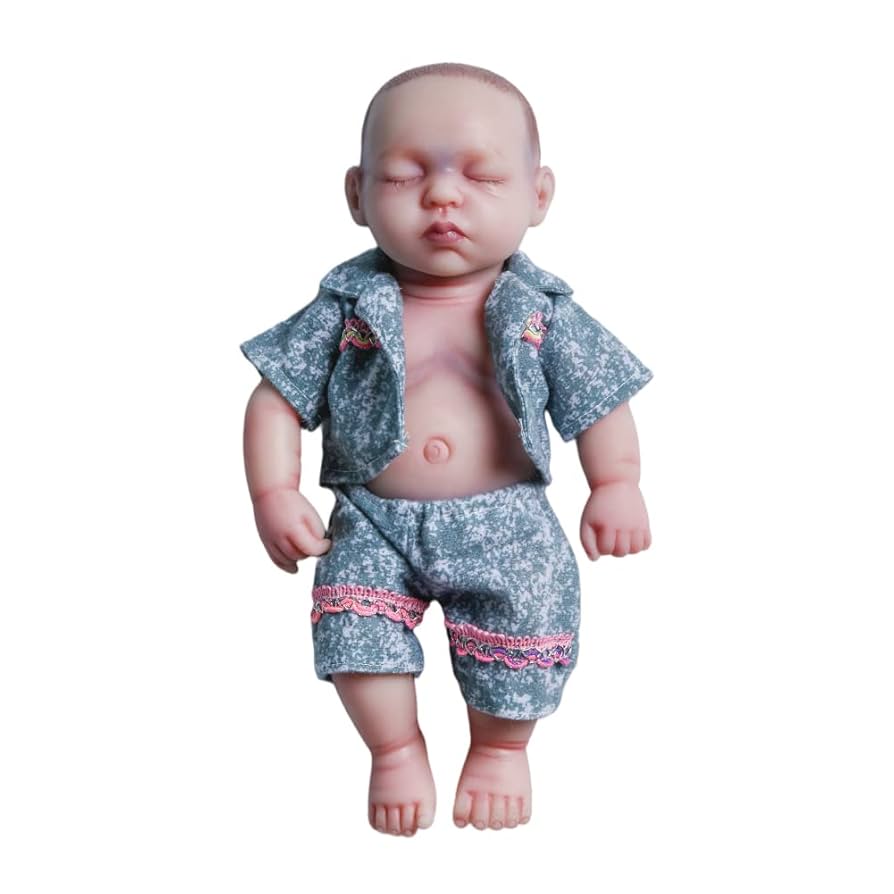 最終価格フルシリコンベビー(お洋服付き)リボーンドール Amazon | KUMIHO 47cm リボーンドール フルシリコン人形 ベビー