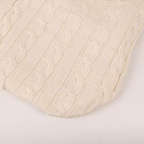 TOYANDONA 1 saco de dormir quente respirável tricô grosso saco de dormir Fleabag para bebês recém-na