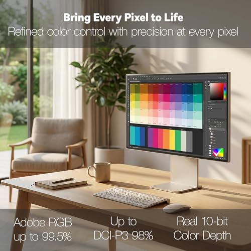 Image of LG Ultrafine evo 32U990A-S 32 inch 6K (6144x3456) Nano IPS Black Monitor (2-Pack) | 60Hz, DisplayHDR 600, Thunderbolt 5, HDMI 2.1, DisplayPort 2.1, USB-C, Built-in Speakers & Adjustable Stand - Bundle