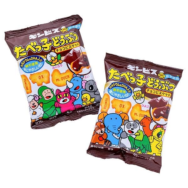 Amazon.co.jp: □たべっ子どうぶつチョコビスケット 大容量 32袋