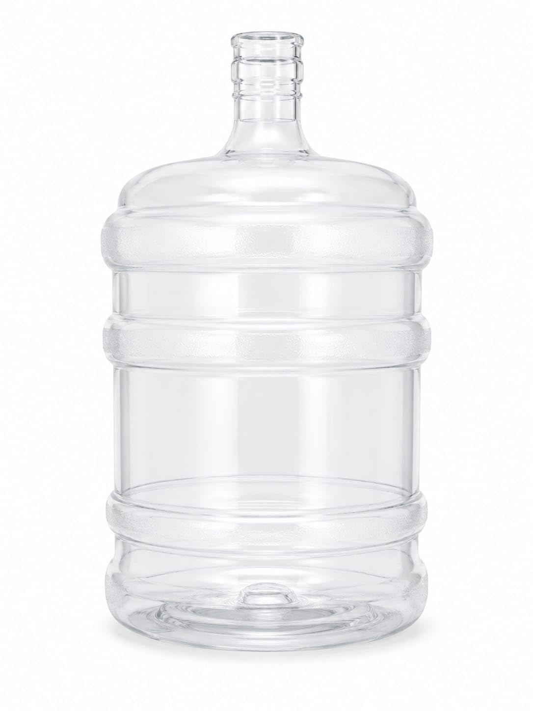 plastic water dispenser bottle 20l, bpa free, food grade, leak proof | reusable design, durable & long lasting, large capacity, safe material, clear finish