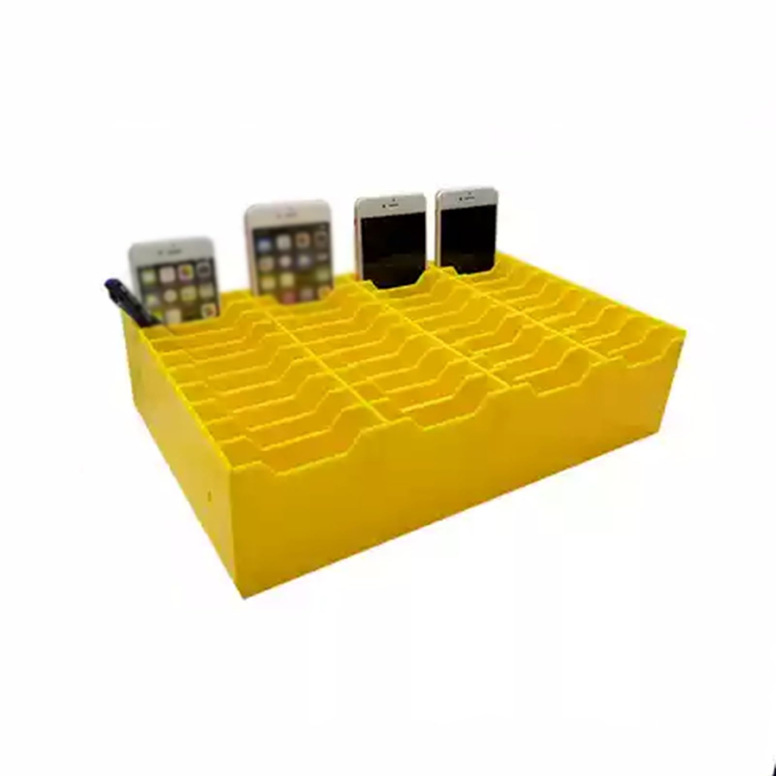 Mobile Phone Storage Cabinet 40-grid Desktop Mobile Phone Storage Cabinet Mobile Phone Safe,Open Storage Sturdy and Durable,Simple and Beautiful,Suitable for School Restaurant Office Factory(Color 6)