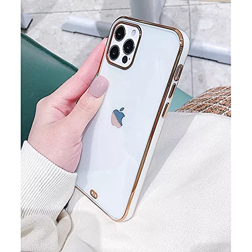 lili クリア ケース メッキ ゴールド 韓国 かわいい おしゃれ 人気 インスタ 流行 くすみ 耐衝撃