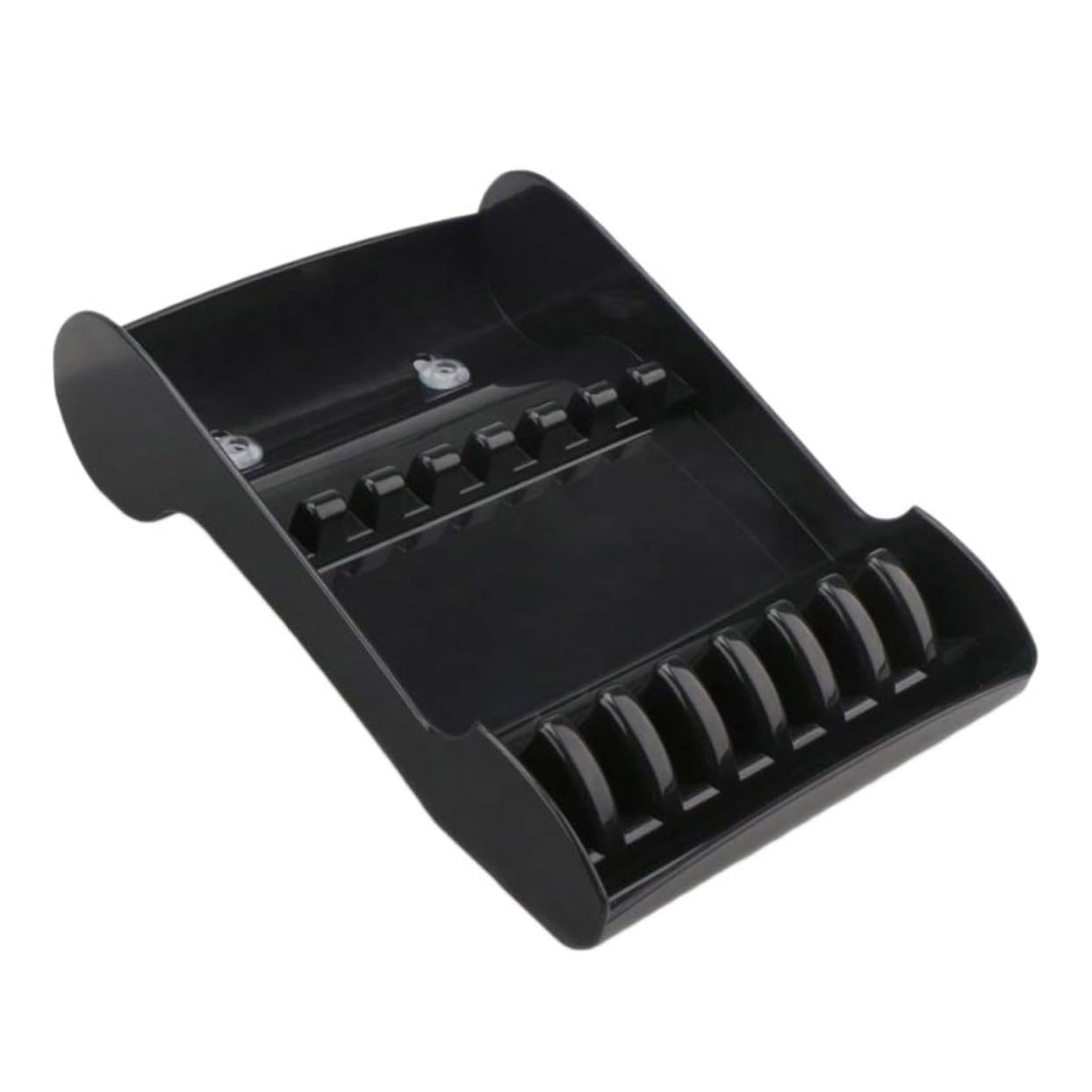 SOESFOUFU Hair Stylist Scissors Stand Professional Hairdressing Tools Organizer Hair Salon Accessory Black