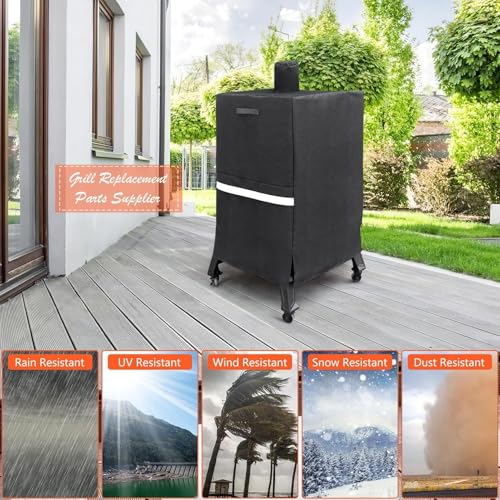 Housse de barbecue extérieur imperméable avec sac de rangement - 7