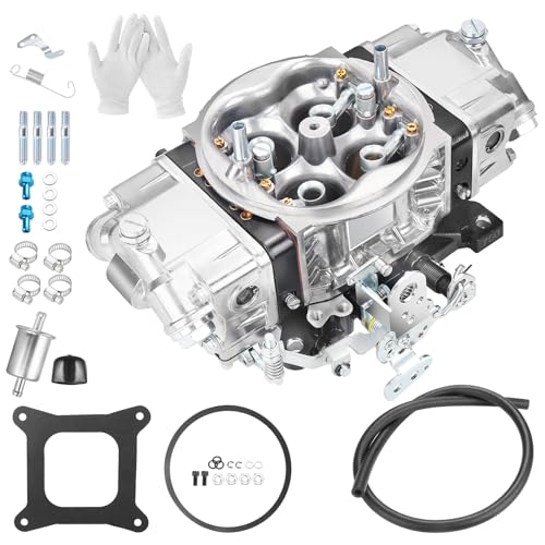 BR-67200 Carburetor 4150 Model 750 CFM 4 Barrel Double Pumper Compatible with Holley Quick Fuel Brawler Carburetor Race Series Carb