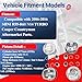 ammtiuny 4PCS Engine Piston & Rings Kit 11257566019 Compatible with R55-R61 N14 MINI TURBO Cooper Countryman 1.6T year 2006 2007 2008 2009 2010 2011 2012 2013 2014 2015 2016