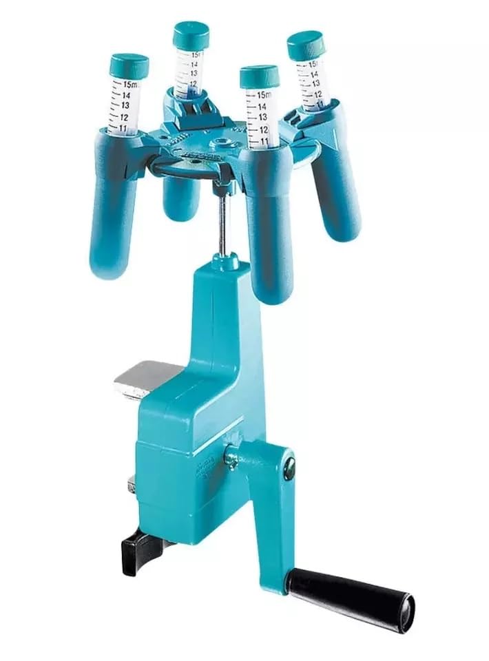 See full amazon price history chart for BWT Hand operated centrifuge small machine with 4 buckets for 15ml. glass tube BWT Hand operated centrifuge small machine with 4 buckets for 15ml. glass tube (B0DD49RRX9) Amazon Price History, Amazon Price Tracker
