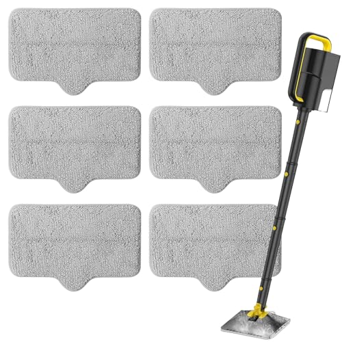 Yicotira Steam Mop Pads Compatible with ScrubWiz & LABIGO Steam