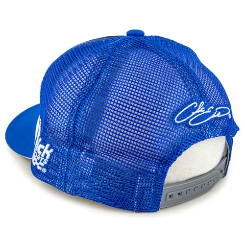 Gorra Snapback Checkered Flag Sports azul y negra miniatura 4