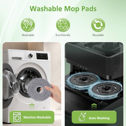 Image of 10 Pack Mop Pads Compatible With iRobot Roomba 505X, Plus 405 /505 Combo