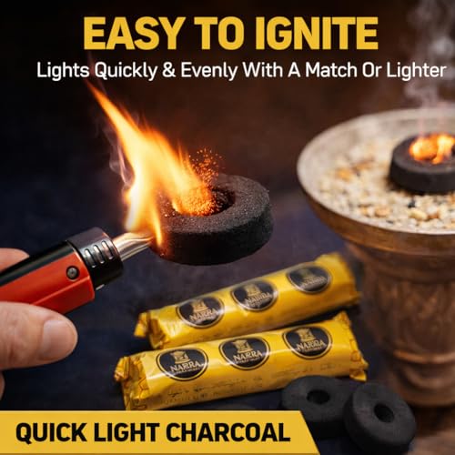 INDIAN GOLD AND SILVER LEAFING HUB IGL Magic Coal 10 Rolls Coconut - Image 5