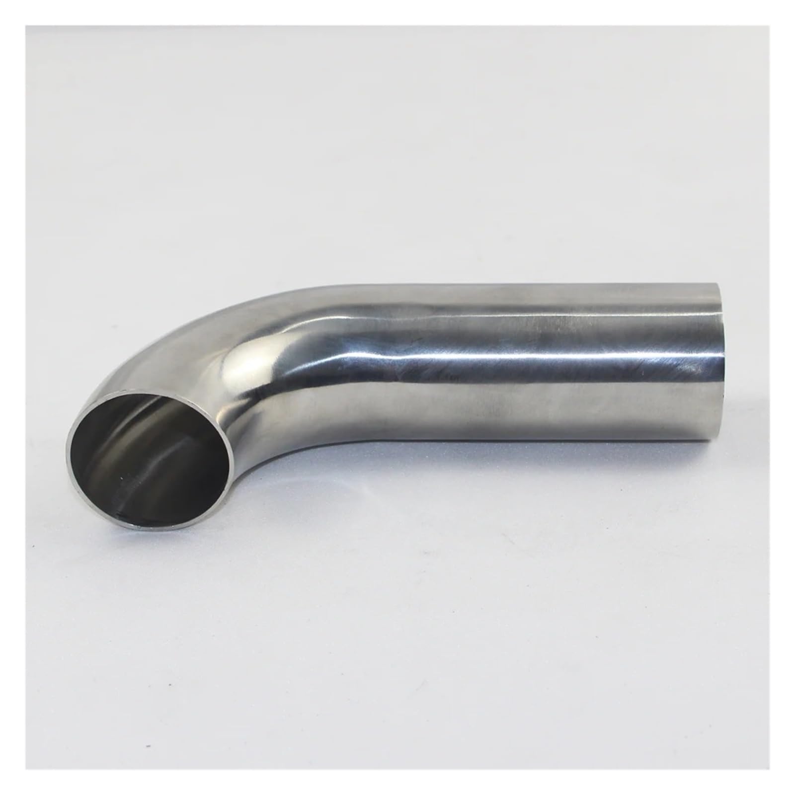 Terminale Scarico Raccordi Per Tubi Saldati Con Estensione Unilaterale 90 Gradi 100 Mm Per Tubi In Acciaio Inossidabile 304 Raccordi Per Tubi Sanitari Silenziatore(102mm x2mm)