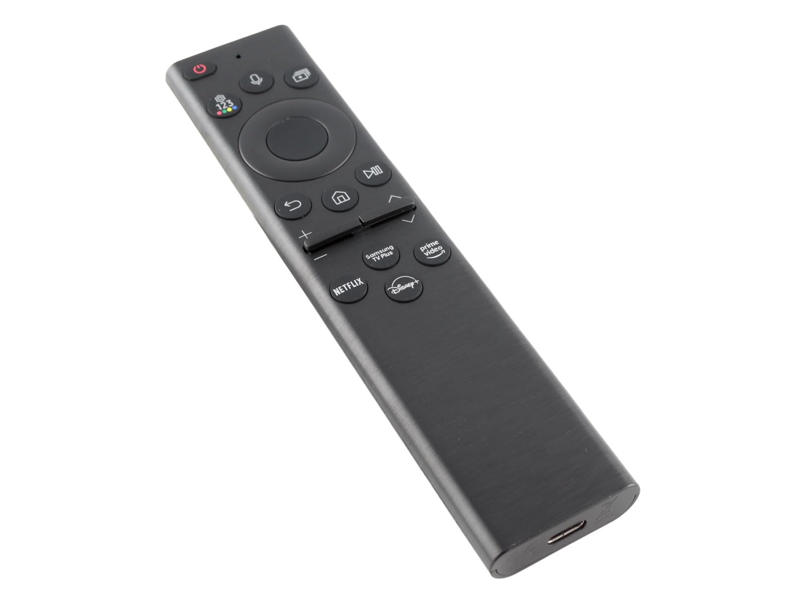 Ersatz für Samsung Fernbedienung BN59-01385B, BN59-01385A, TM2280E - USB-C, Eco Solar & Sprachfunktion - GQ43QN90 GQ43QN92 GQ43QN93 GQ43QN94 GQ55S95 GQ65S95. - SUB BN59-01391B, TM2281E