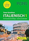  PONS Power-Sprachkurs Italienisch in 4 Wochen - der Intensivkurs für Anfänger mit MP3-CD: Der Intensivkurs für Anfänger - schnell und multimedial