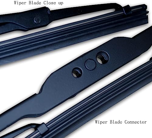 Image of Auto Hub Car Wiper Blade Metal Type Compatible with Kia Seltos (Model : 2026-Till Date) -Size D-24,P-20