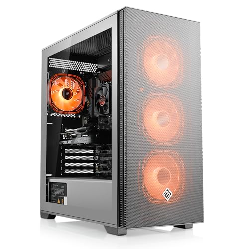 Gaming PC mit Windows 11 Home | AMD Ryzen 5 5500 6x3.6GHz | RTX 3050 | 1000GB M.2 NVMe | 16GB DDR4 RAM | WLAN | Computer für Zocker, Gamer Desktop Rechner zum Spielen | A12010