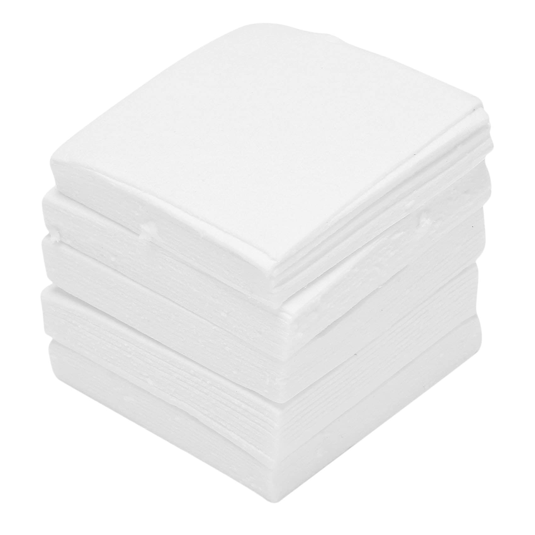 CTRLZS 50 Sheets Ceramic Fiber Square Microwave Kiln Glass Fusing Paper Household Tools