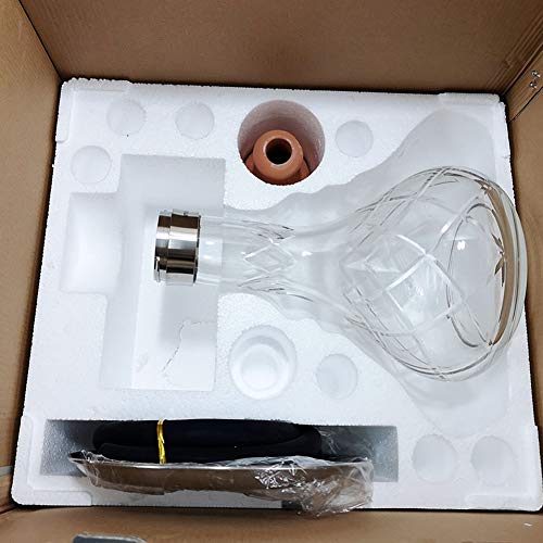 Mr. Hao 180cm1 Schlauch Edelstahl Wasserpfeife Shisha Glass Combo Kit – Bild 3