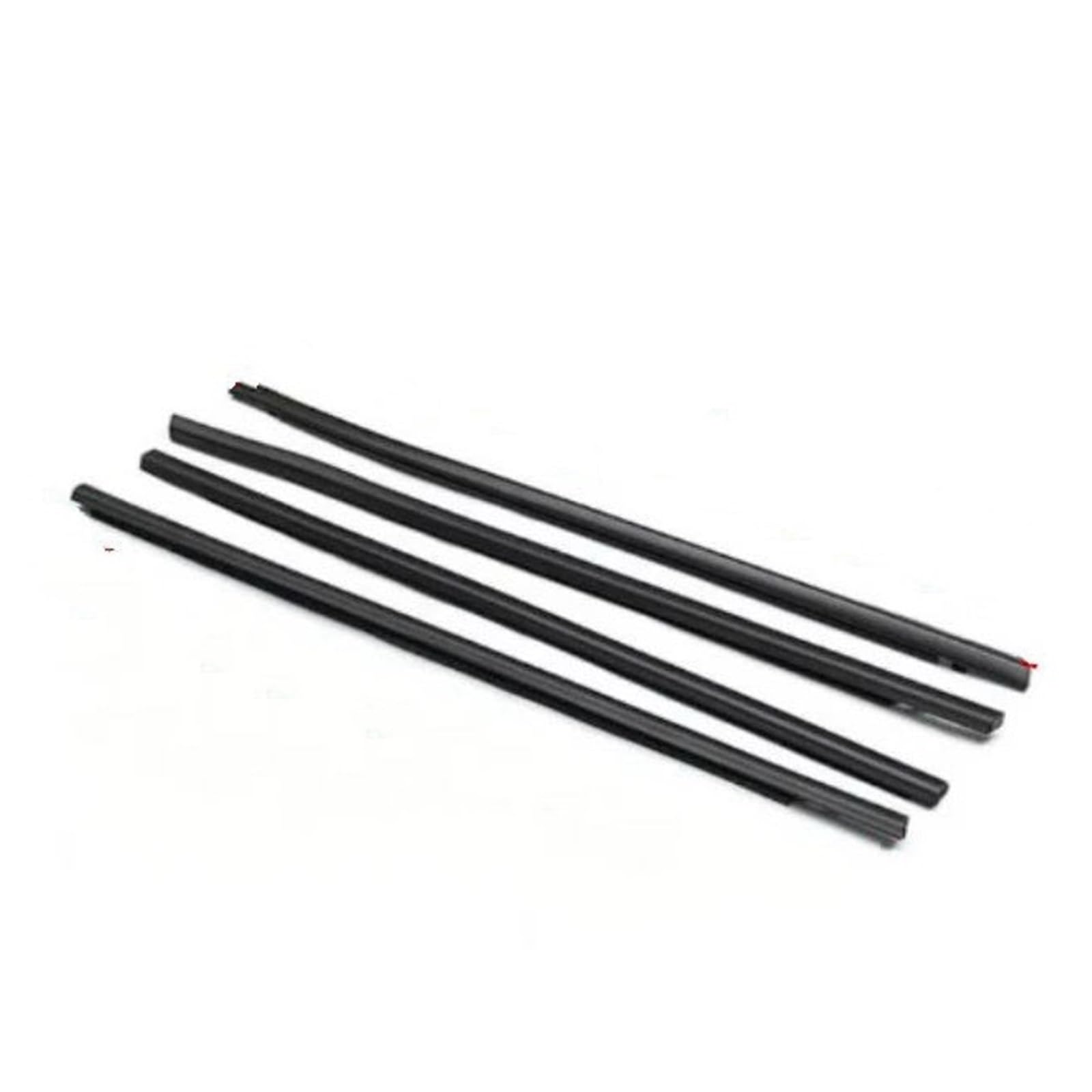 Hlwxmdz One Color 4Pcs 72950-Tgga01 Window Glass Rubber Set Weatherstrip Trim For Civic Hatchback 2017-2021 72910-Tgg-A01 Car Window Seals
