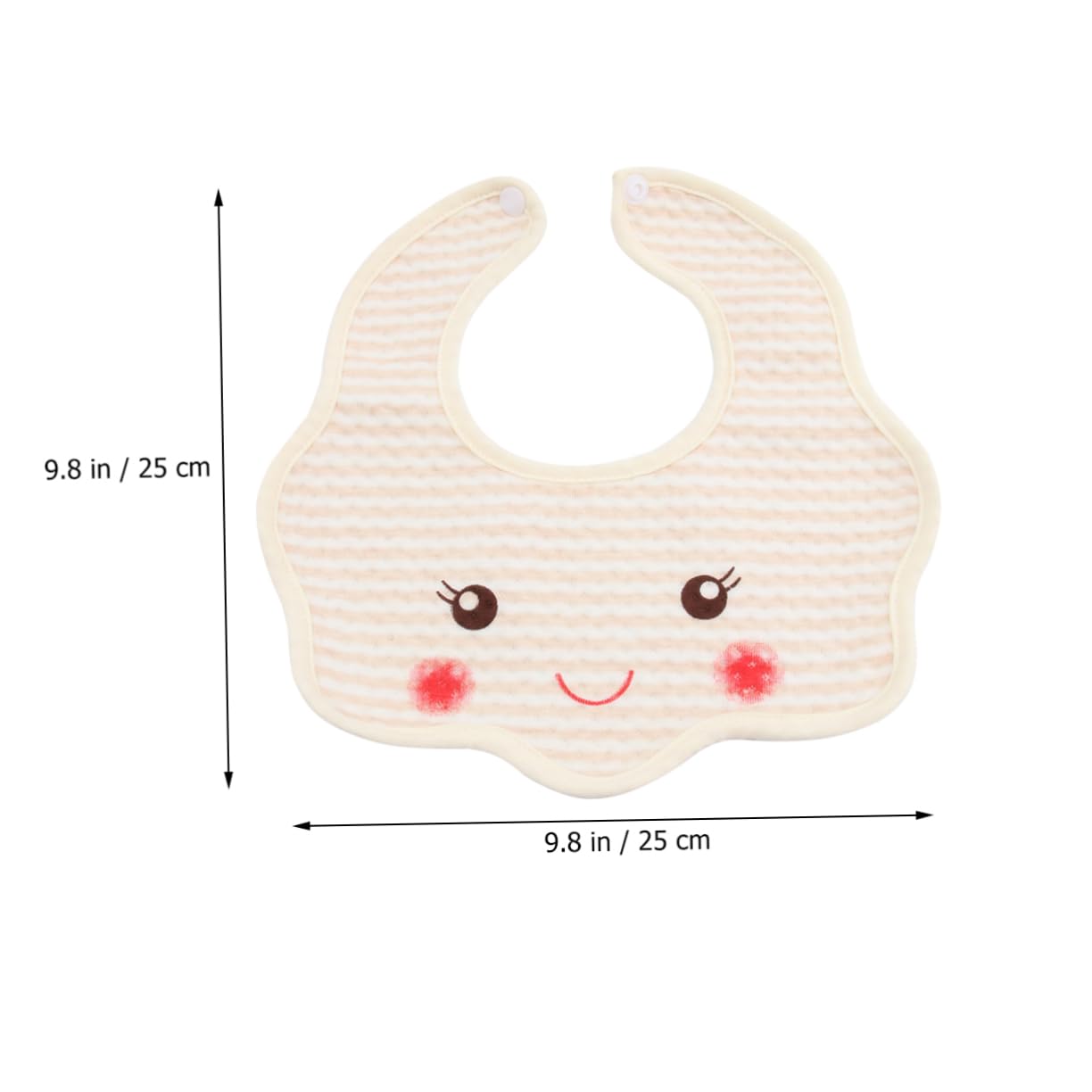 TOYANDONA 15piezas Baberos Impermeables De Algodón Para Bebés De Diseño Cartoon Ajustables y Reutilizables Toallas De Saliva Para Alimentación y Mezcla De