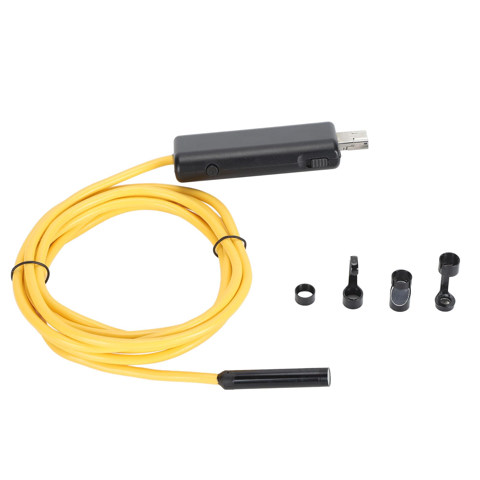 KUIDAMOS Endoskop USB WiFi 720P Profesjonalna Kamera Wysokiej Rozdzielczości z 6 Diodami LED do Kontroli Silnika Samochodowego i Konserwacji Rur 8mm (10 m)