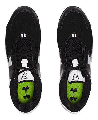 UA Under Armour Spine Glyde ST Cleats Womens Black/White - New4