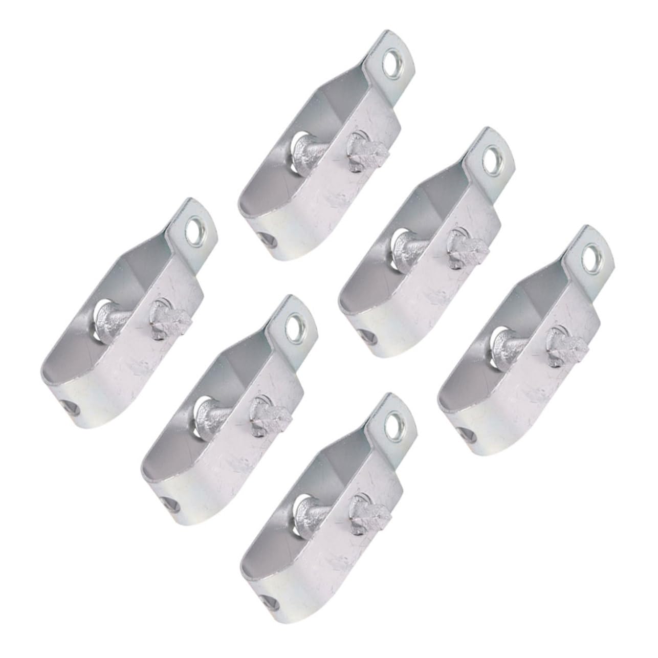 Zerodeko 4 Ensembles Tendeurs De Câble en Acier Tendeur Grillage Tendeur Cable Boucle Petite Clôture pour Jardin Piquet Cloture Tendeur De Câble Métallique Créatif Acier A3 6 Pièces * 4