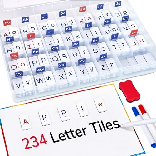 Classroom Magnetic Letter Tiles for Phonics and Spelling-JoyCat 2...